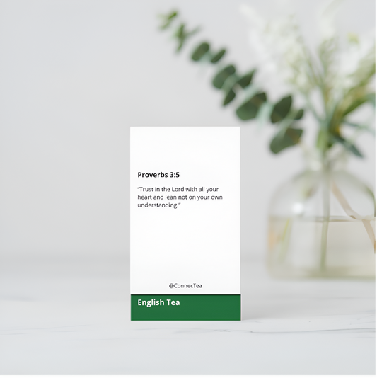 ConnecTea Inspirational Tea Card – Share Hope Over Tea (40 tea bags)