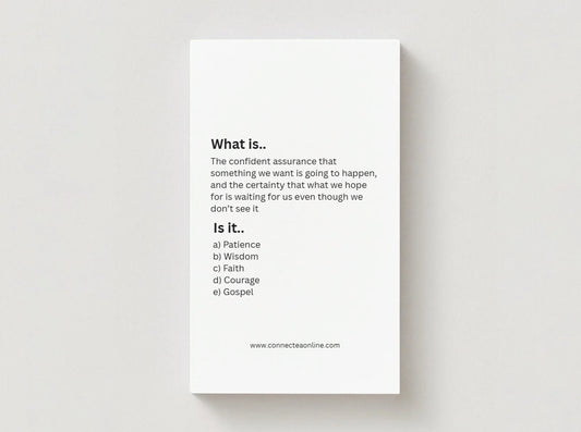 Quiz Card: Fun Filled Knowledge.